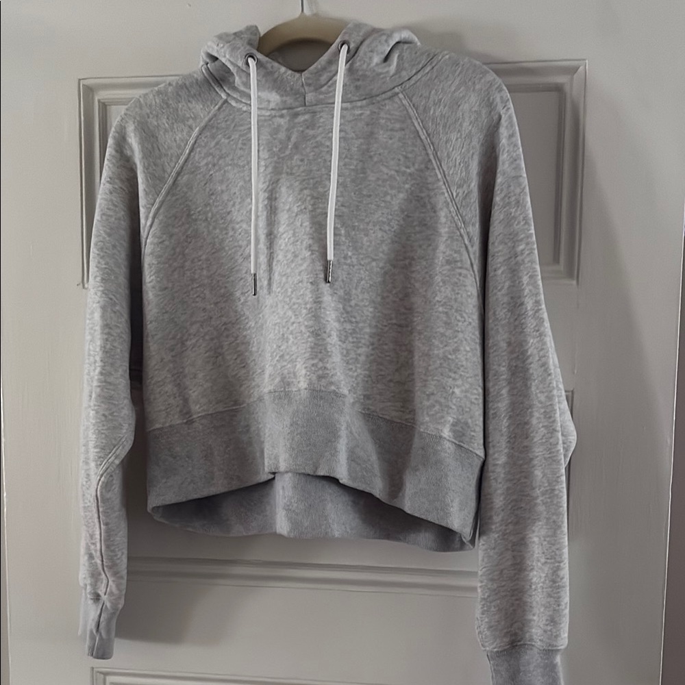 Abercrombie Soft A&F Collection Cropped Hoodie